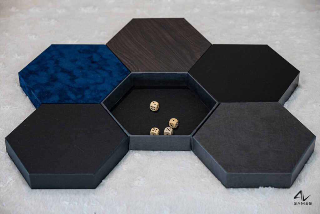 Custom dice tray